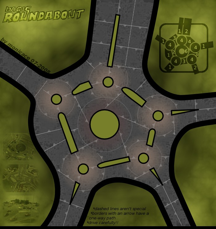 the map